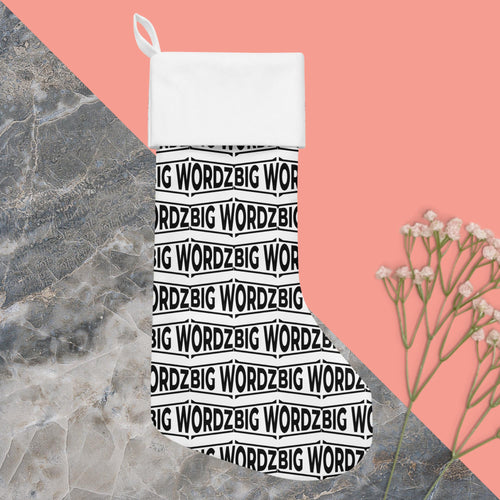 Big Wordz Christmas Stocking