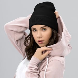 Big Wordz Cuffed Beanie
