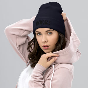 Big Wordz Cuffed Beanie