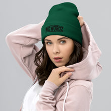 Load image into Gallery viewer, Big Wordz Cuffed Beanie