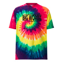Load image into Gallery viewer, Big Wordz tie-dye t-shirt