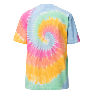 Big Wordz tie-dye t-shirt