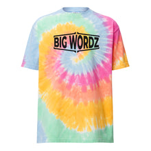 Load image into Gallery viewer, Big Wordz tie-dye t-shirt