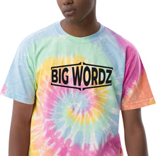 Load image into Gallery viewer, Big Wordz tie-dye t-shirt
