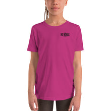 Load image into Gallery viewer, Big Wordz Youth Short Sleeve T-Shirt (Black Wording)