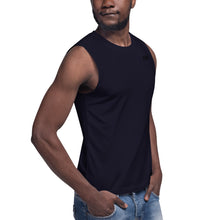 Load image into Gallery viewer, Big Wordz Muscle Shirt (Black Wording)