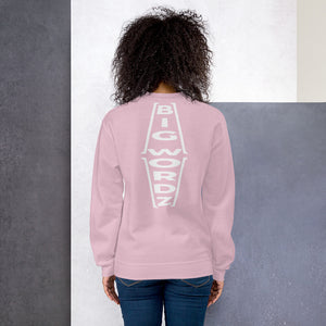 Big Wordz Sweatshirt (White Wording)