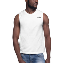 Load image into Gallery viewer, Big Wordz Muscle Shirt (Black Wording)