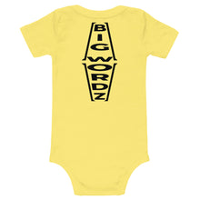 Load image into Gallery viewer, Big Wordz Baby One Piece (Black Wording)