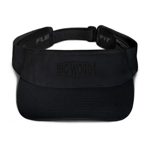 Big Wordz Visor (Black Wording)