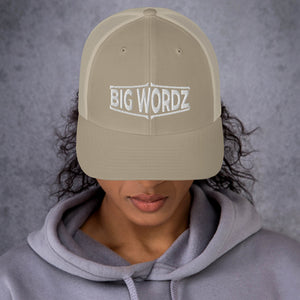 Big Wordz Trucker Cap (White Wording)