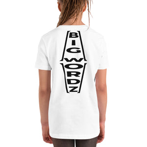 Big Wordz Youth Short Sleeve T-Shirt (Black Wording)