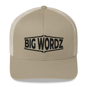 Big Wordz Trucker Cap (Black Wording)