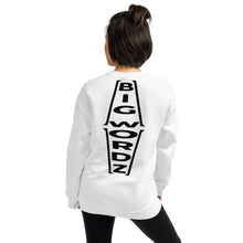 Load image into Gallery viewer, Big Wordz Sweatshirt (Black Wording)