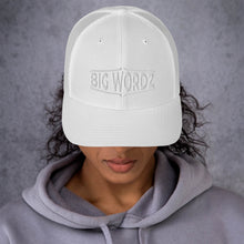 Load image into Gallery viewer, Big Wordz Trucker Cap (White Wording)