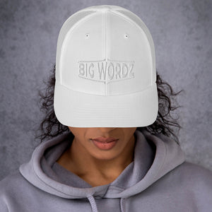 Big Wordz Trucker Cap (White Wording)