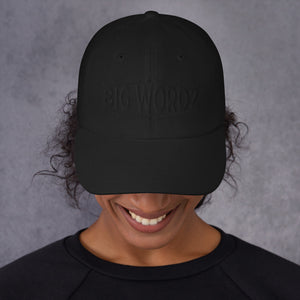 Big Wordz Dad hat (Black Wording)