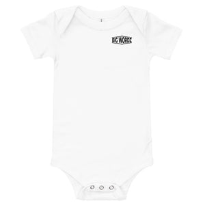 Big Wordz Baby One Piece (Black Wording)