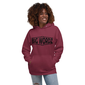 Big Wordz Hoodie (Black Wording)