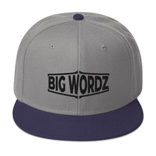 Load image into Gallery viewer, Big Wordz Variety Snapback Hat(Black Wording)