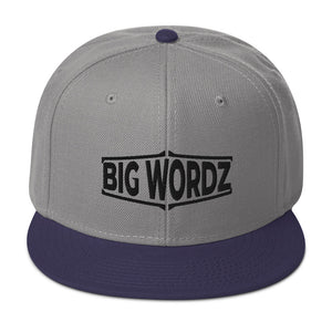 Big Wordz Variety Snapback Hat(Black Wording)