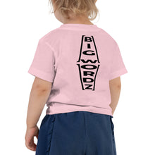 Load image into Gallery viewer, Big Wordz Toddler Short Sleeve Tee (Black Wording)