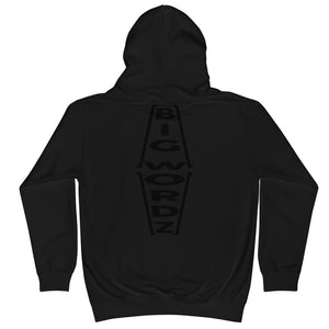 Big Wordz Kids Hoodie (Black Wording)
