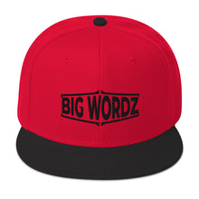 Load image into Gallery viewer, Big Wordz Variety Snapback Hat(Black Wording)