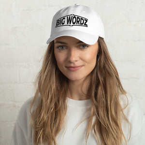 Big Wordz Dad hat (Black Wording)