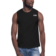 Load image into Gallery viewer, Big Wordz Muscle Shirt (White Wording)