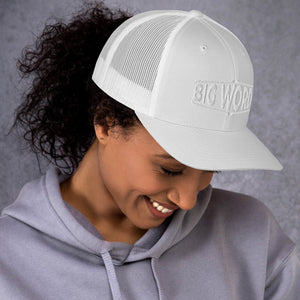 Big Wordz Trucker Cap (White Wording)