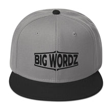 Load image into Gallery viewer, Big Wordz Variety Snapback Hat(Black Wording)