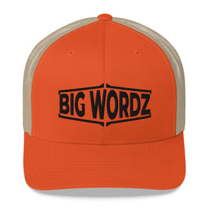 Big Wordz Trucker Cap (Black Wording)