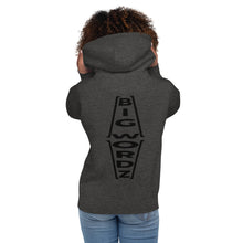 Load image into Gallery viewer, Big Wordz Hoodie (Black Wording)