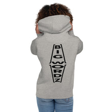 Load image into Gallery viewer, Big Wordz Hoodie (Black Wording)