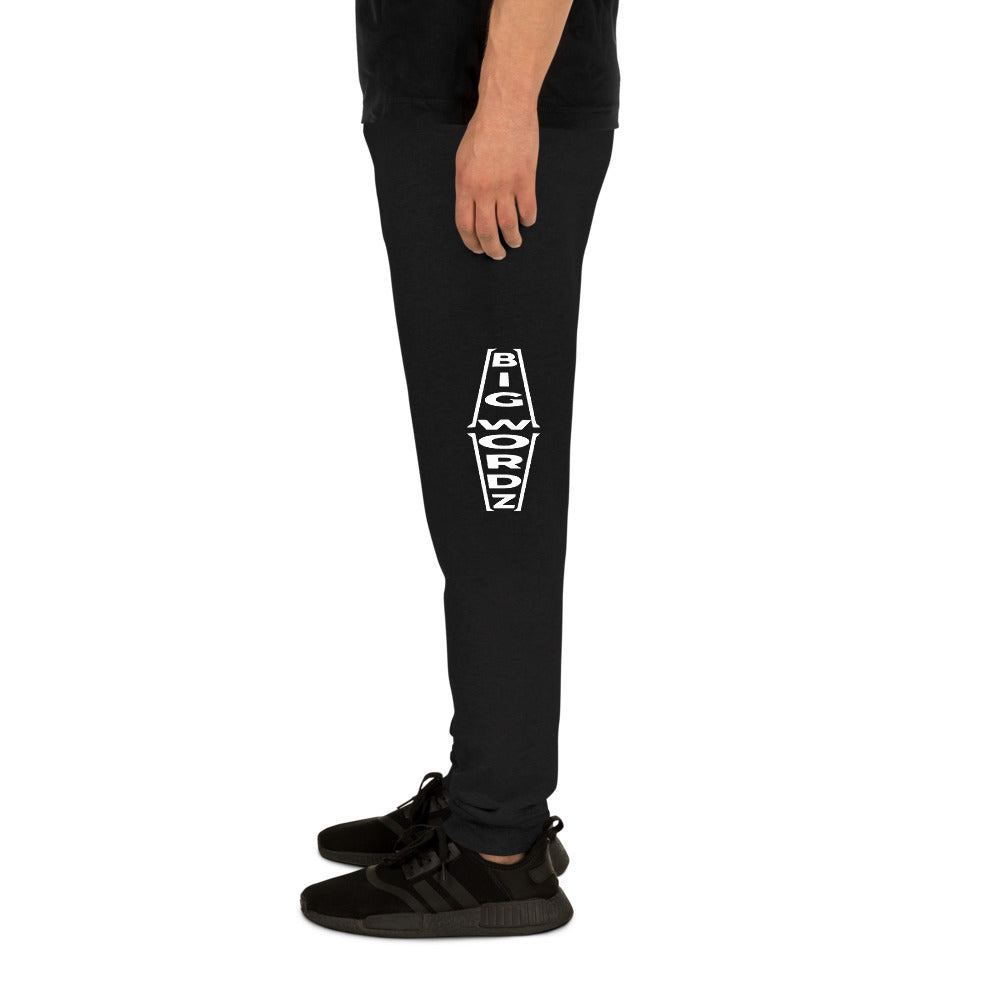 Big Wordz Joggers (White Wording)