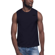 Load image into Gallery viewer, Big Wordz Muscle Shirt (Black Wording)