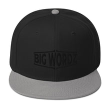 Load image into Gallery viewer, Big Wordz Variety Snapback Hat(Black Wording)