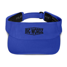 Load image into Gallery viewer, Big Wordz Visor (Black Wording)