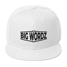 Load image into Gallery viewer, Big Wordz Variety Snapback Hat(Black Wording)