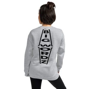 Big Wordz Sweatshirt (Black Wording)