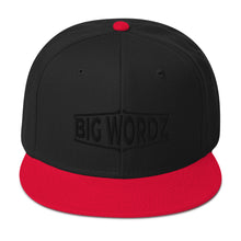 Load image into Gallery viewer, Big Wordz Variety Snapback Hat(Black Wording)