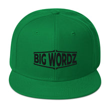 Load image into Gallery viewer, Big Wordz Variety Snapback Hat(Black Wording)