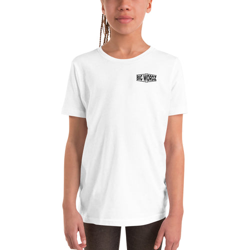 Big Wordz Youth Short Sleeve T-Shirt (Black Wording)