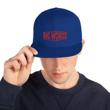 Load image into Gallery viewer, Big Wordz Snapback Hat (Red Wording)