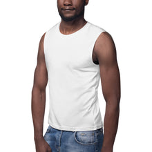 Load image into Gallery viewer, Big Wordz Muscle Shirt (White Wording)