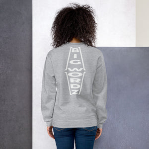 Big Wordz Sweatshirt (White Wording)