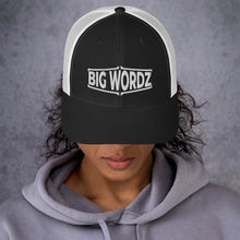 Load image into Gallery viewer, Big Wordz Trucker Cap (White Wording)