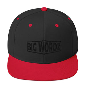 Big Wordz Snapback Hat (Black Wording)