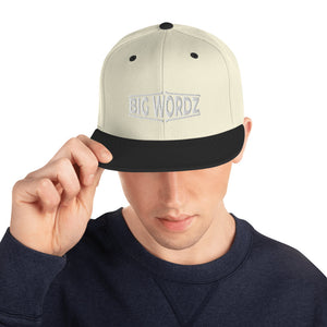 Big Wordz Snapback Hat (White Wording)